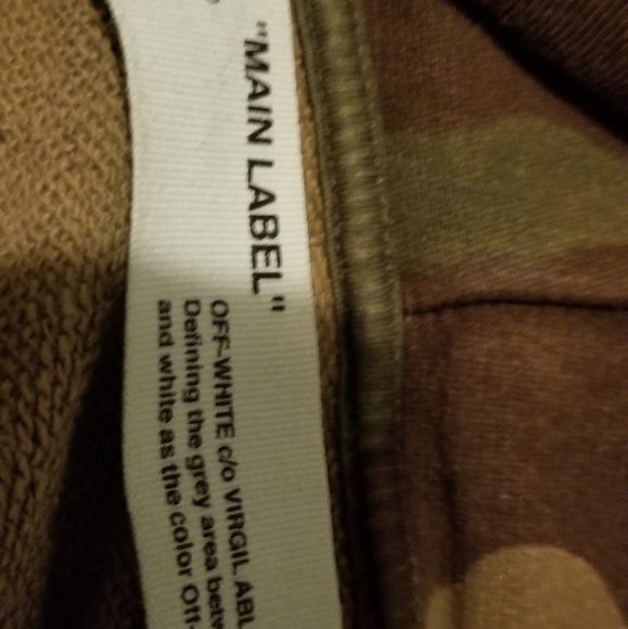 Off White Camo Hoodie - Picture 3 of 4